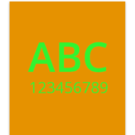 color de texto