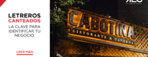 Letreros Canteados